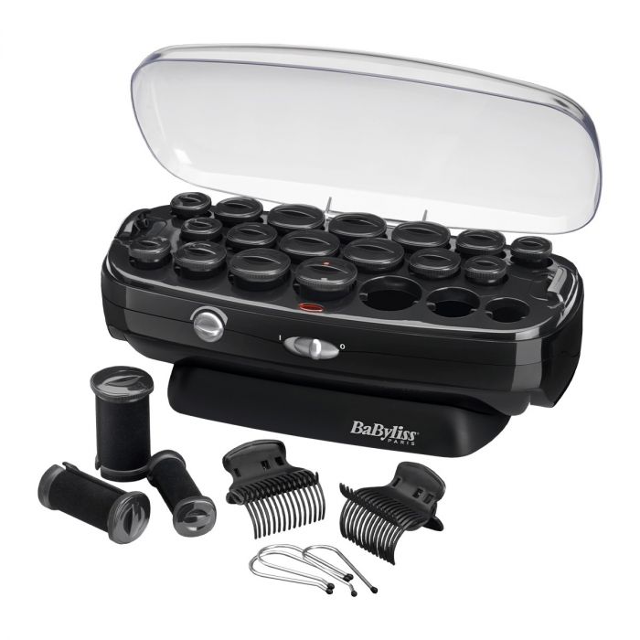 Термо бігуді Babyliss, 50Вт, 90-140 °C, кейс, кераміка, чорний