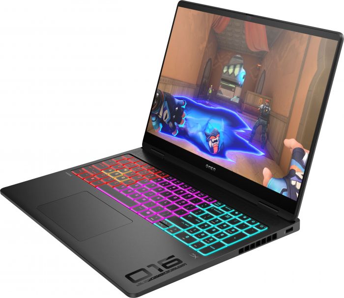 Ноутбук HP OMEN 16-ah0043ua 16" 2.5K IPS AG, Intel U9-275HX, 64GB, F2048GB, NVD5090-24, DOS, чорний
