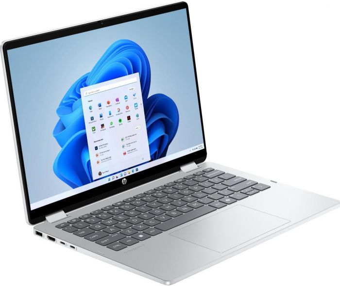 Ноутбук HP OmniBook 5 Flip x360 14" 2K IPS Touch, Intel 7-150U, 24GB, F1024GB, UMA, DOS, сріблястий