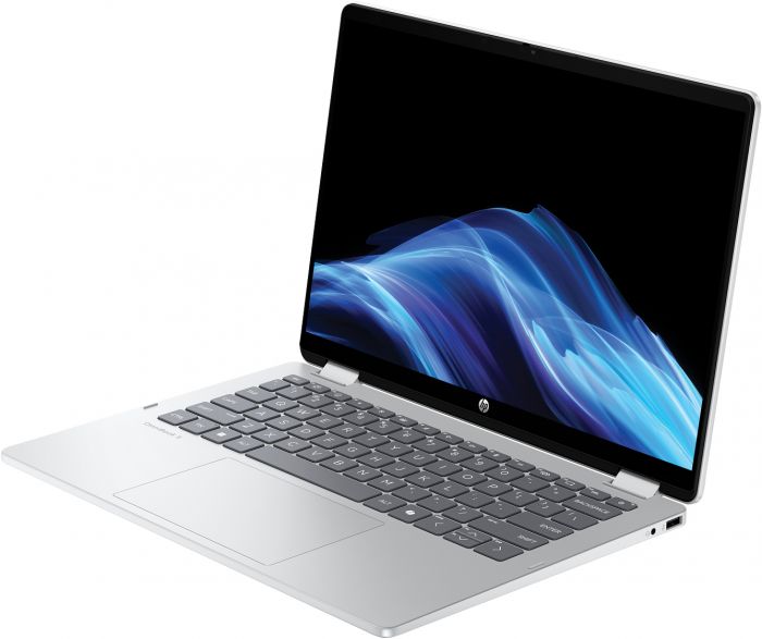 Ноутбук HP OmniBook 5 Flip x360 14" 2K IPS Touch, Intel 7-150U, 24GB, F1024GB, UMA, DOS, сріблястий