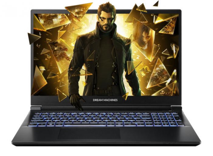 Ноутбук Dream Machines RG5060-15 15.6FHD IPS, Intel U9-275HX, 32GB, F2TB, NVD5060-8, DOS, чорний