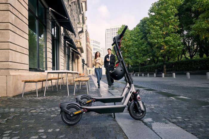 Електросамокат Segway-Ninebot F3 E, сірий