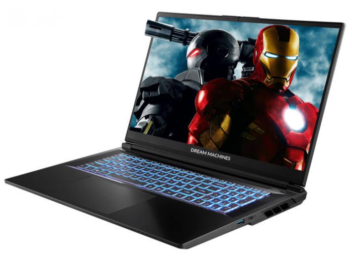 Ноутбук Dream Machines RG5060-17 17.3FHD IPS, Intel i9-14900HX, 32GB, F1TB, NVD5060-8, DOS, чорний