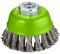 Щітка чашкова Bosch Professional нержавіюча 75мм 0.5мм M14