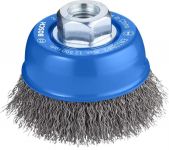 Щітка чашкова Bosch Professional кручена сталь 70мм 0.3мм M14