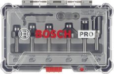 Набір кромкових фасонних фрез Bosch Professional 8мм 6шт