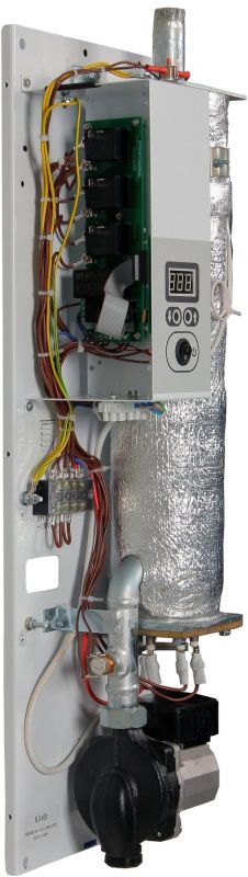 Котел електро Термія 4.5 кВт, 220V/380V, електронне керування, з насосом