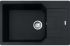 Мийка кухонна Franke Urban, фраграніт, прямокутник, з крилом, 780х500х220мм, чаша - 1, врізна, оборотна, UBG 611-78 XL, чорний матовий