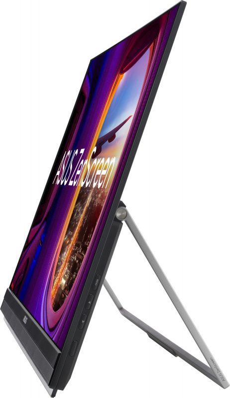 Монітор портативний Asus 27" ZenScreen MB27ACF HDMI, USB-C, MM, IPS, 2560x1440, 100Hz, sRGB 99%, AdaptiveSync, Pivot, C-Clamp Arm