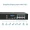 IP-Відеореєстратор TP-LINK VIGI NVR1008H-8MP, 8 каналів Poe, 2xUSB, H265+, 1xHDD, до 16 ТБ, чорний