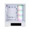 Корпус Zalman P40 DS без БЖ, 2xUSB3.0, 1x Type C, 3x120мм ARGB Reverse,  1x120мм ARGB, VGA 420мм, LCS ready, TG Side/Front Panel, Display, ATX, білий