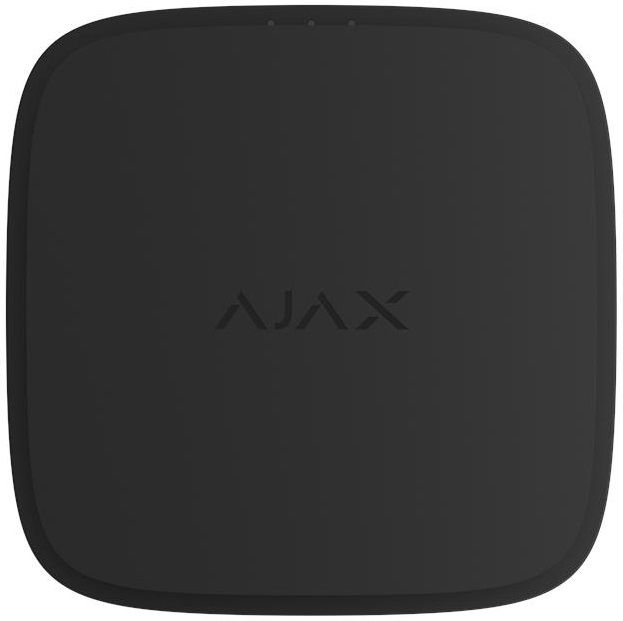 Датчик пожежний тепловий Ajax EN54 FireProtect Heat Sounder black, Jeweller, EN54, бездротовий, чорний