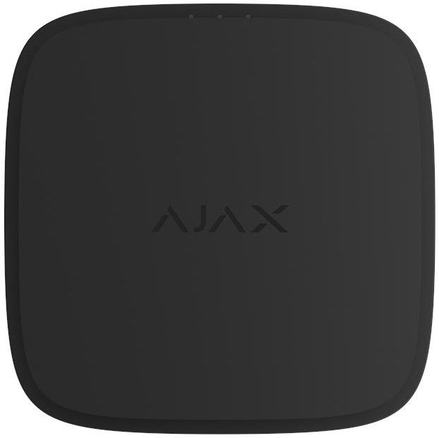 Датчик пожежний тепловий Ajax EN54 FireProtect Heat black, Jeweller, EN54, бездротовий, чорний
