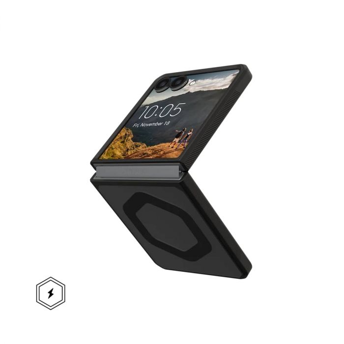 Чохол UAG для Samsung Galaxy Z Flip 7, Mouve with Magnet, Ash