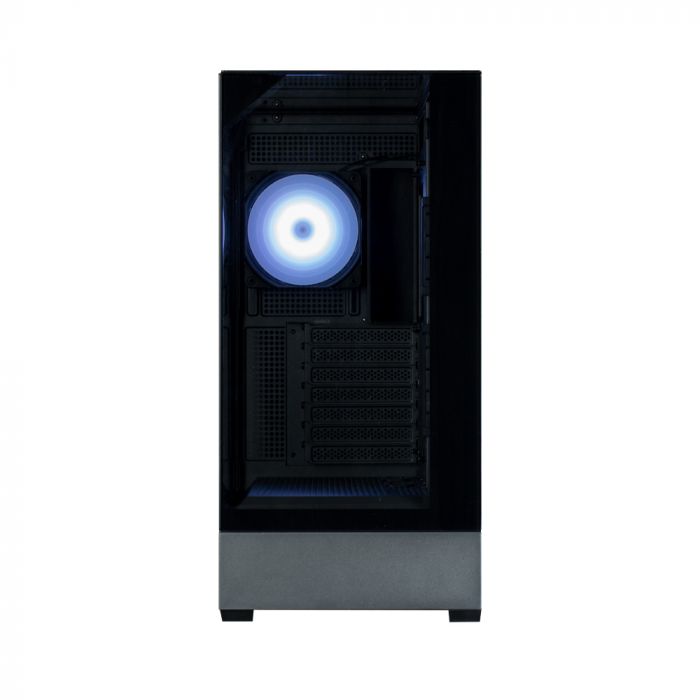 Корпус Zalman P40 Prism Plus без БЖ, 2xUSB3.0, 1x Type C, 3x120мм ARGB Reverse,  1x120мм ARGB, VGA 420мм, LCS ready, TG TG Side/Front/Top Panel, ATX, чорний