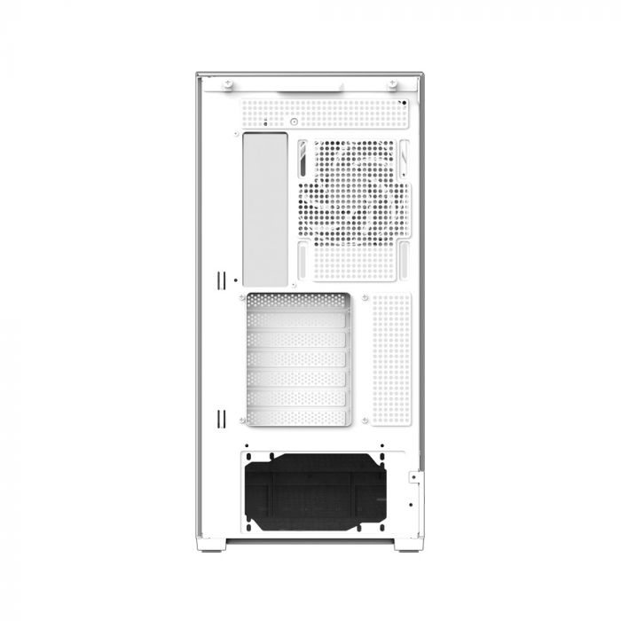 Корпус Zalman P40 Prism Plus без БЖ, 2xUSB3.0, 1x Type C, 3x120мм ARGB Reverse,  1x120мм ARGB, VGA 420мм, LCS ready, TG TG Side/Front/Top Panel, ATX, білий