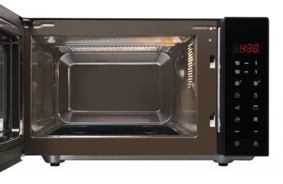 Мікрохвильова піч Hansa, 20л, електрон. керування, без поворотного столу, 700Вт, гриль, чорний