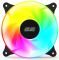 Корпусний вентилятор 2E GAMING Air Cool ACF120VB-ARGB 120мм, 1200rpm, 4pin, 23dBa, чорний