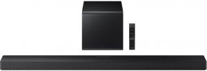 Саундбар Samsung HW-QS700F 345Вт, 3.1.2, BT, HDMI-eARC, Wi-Fi, саб, Dolby Atmos, чорний