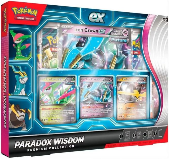 Колекційна карткова гра Pokemon: Paradox Wisdom - Premium Collection