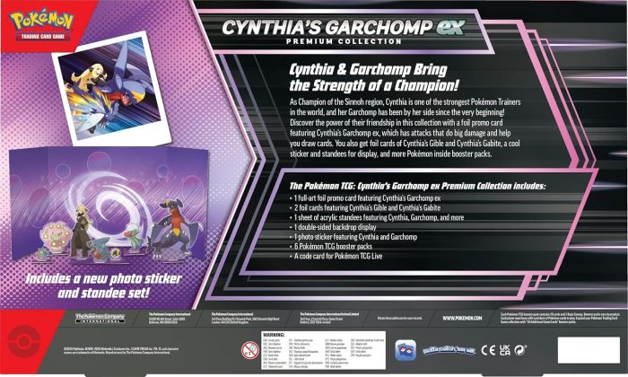 Колекційна карткова гра Pokemon: Cynthia's Garchomp ex - Premiun Collection