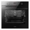 Духова шафа Hansa електрична, 77л, A, дисплей, конвекція, чорний