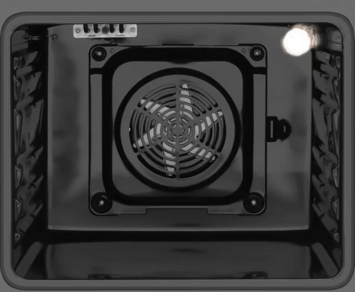 Духовка электр. Hansa, 60см, 62л, A,  гриль , емаль легкого очищення, нержавіюча сталь