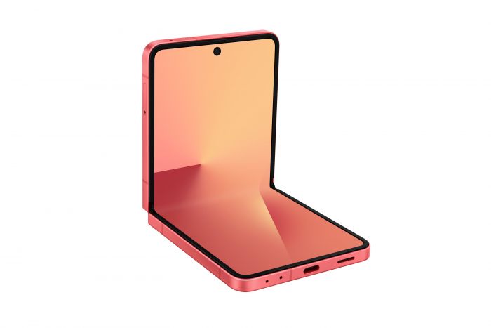 Смартфон Samsung Galaxy Flip 7 5G (F766) 6.9"/4.1"12/256ГБ, 1SIM, 4300мА•год, червоний корал