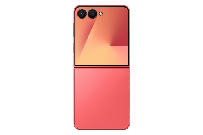 Смартфон Samsung Galaxy Flip 7 5G (F766) 6.9"/4.1"12/256ГБ, 1SIM, 4300мА•год, червоний корал