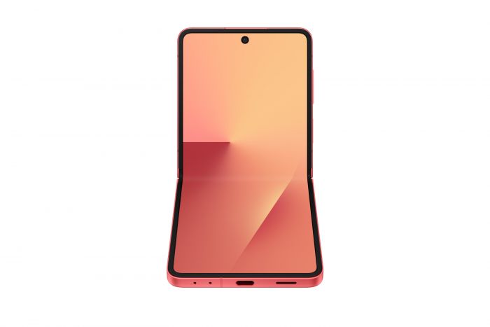 Смартфон Samsung Galaxy Flip 7 5G (F766) 6.9"/4.1"12/256ГБ, 1SIM, 4300мА•год, червоний корал