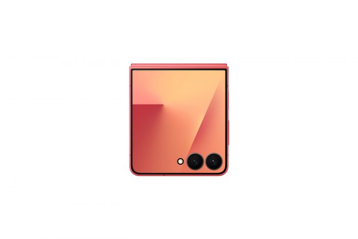 Смартфон Samsung Galaxy Flip 7 5G (F766) 6.9"/4.1"12/256ГБ, 1SIM, 4300мА•год, червоний корал