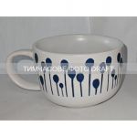 Чашка Ardesto Piera, 450мл, кераміка, білий