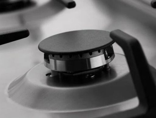 Варильна поверхня Hansa газова, 60см, чавун, нержавіюча сталь