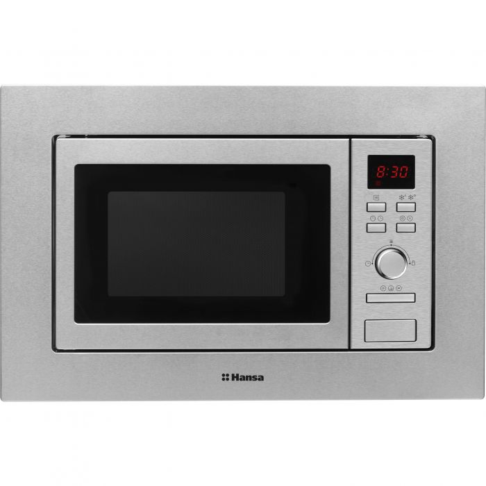 Вбудовувана мікрохвильова піч Hansa, 20л, функц. мікрохв., гриль, диспл., нержавіюча сталь