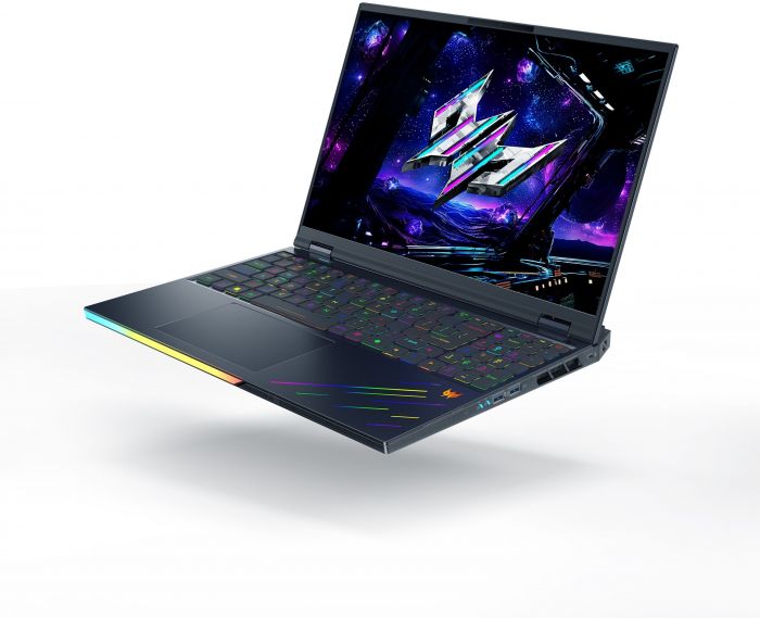 Ноутбук Acer Predator Helios 16 PH16-73 16" OLED, Intel U9-275HX, 64GB, F2TB, NVD5090-24, Win11P, чорний
