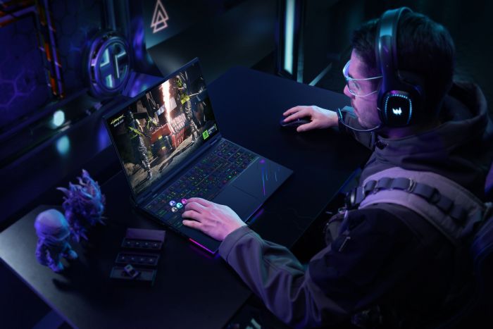 Ноутбук Acer Predator Helios 16 PH16-73 16" OLED, Intel U9-275HX, 64GB, F2TB, NVD5090-24, Win11P, чорний