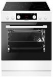 Плита Hansa електрична склокерамічна, 60х60см, 65л, дисплей, білий