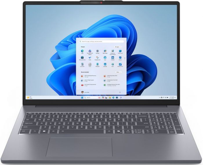 Ноутбук Lenovo IdeaPad Slim 3-16ARP10 16" WUXGA AG, AMD R7-7735HS, 24GB, F512GB, UMA, DOS, сірий
