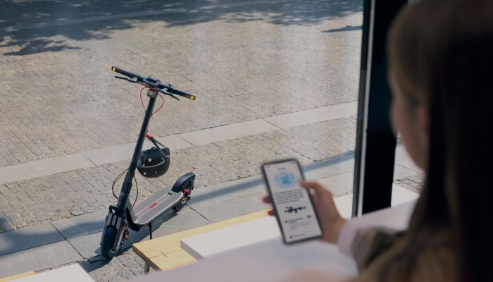 Електросамокат Segway-Ninebot F3 PRO E, сірий