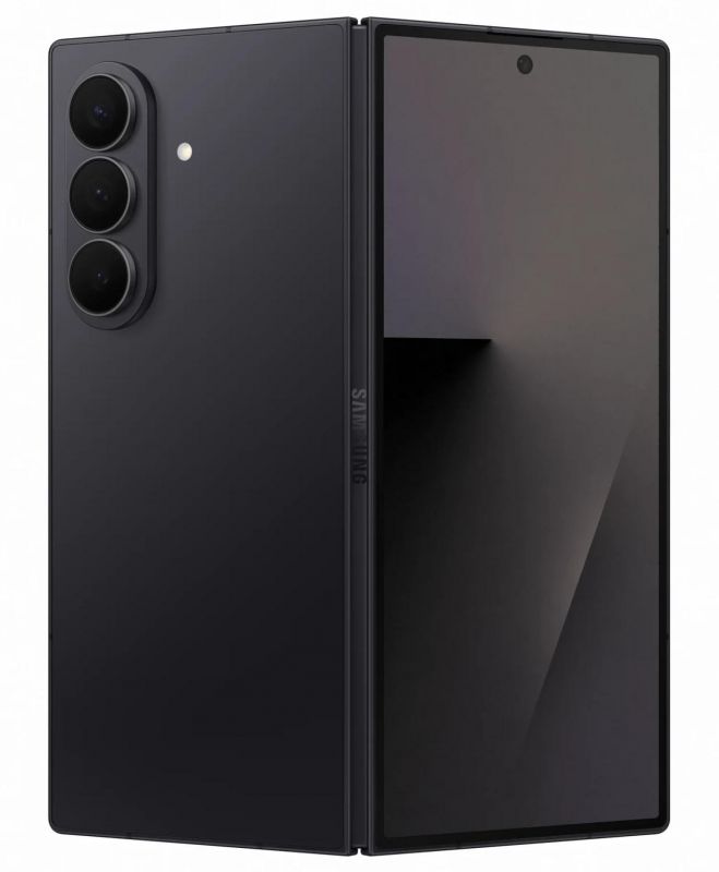 Смартфон Samsung Galaxy Fold 7 5G (F966) 8"/6.5" 12/512ГБ, 2SIM, 4400мА•год, чорний глибокий