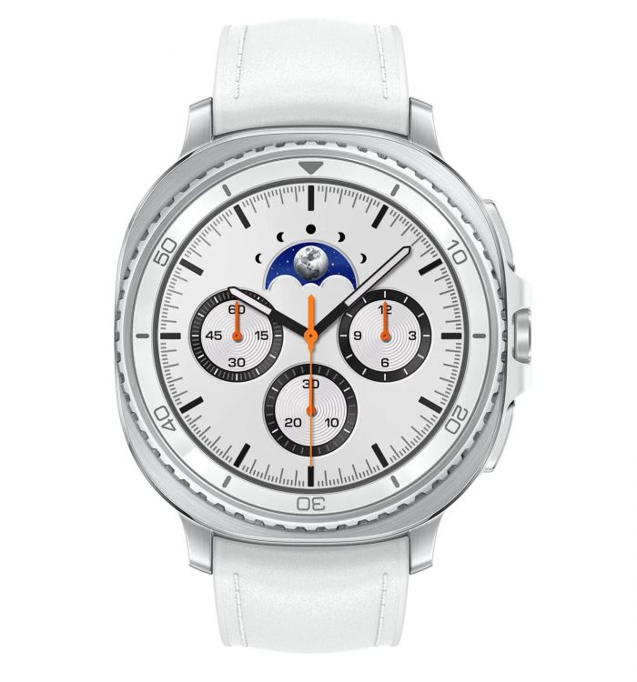 Смарт-годинник Samsung Galaxy Watch 8 Classic 47мм (L500) 1.34", 438x438, sAMOLED, BT 5.3, NFC, 2/64ГБ, білий