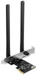Адаптер WiFi MERCUSYS MA30E AC1200, PCI-Express x1, BT5.0