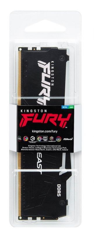 Пам'ять ПК Kingston DDR5 32GB 5600 FURY Beast RGB