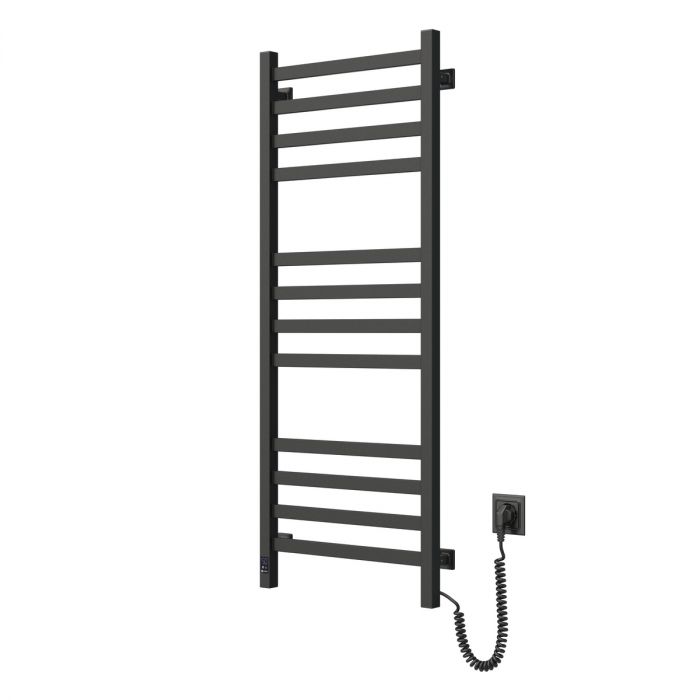 Рушникосушка Navin електрична Авангард, 1200х480х71мм, Wi-Fi, сталь, чорний муар, праве підключення