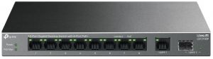 Комутатор TP-LINK LS1210GP  9xGE (8xPoE), 61 Вт, 1xSFP