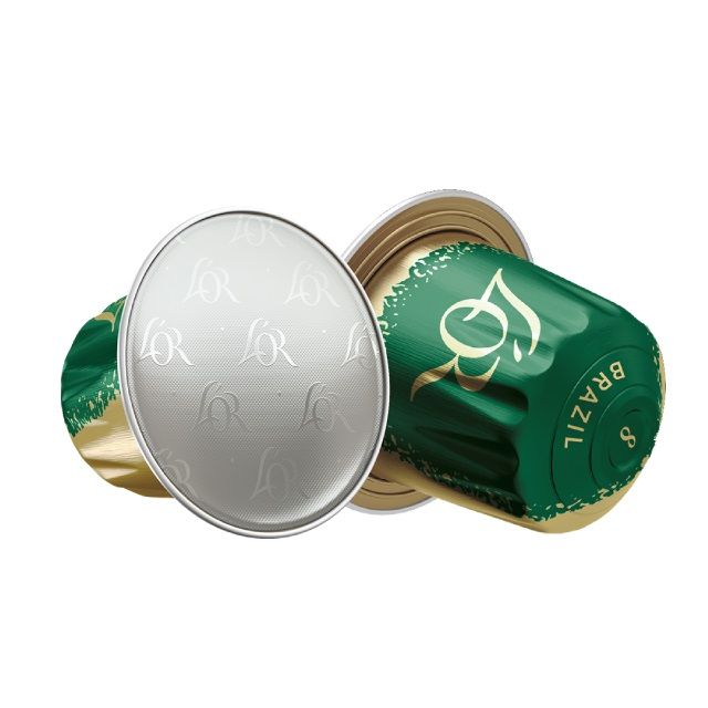 Кава L`OR капсули, Espresso Brazil Origins Collection, арабіка, 10шт, Nespresso