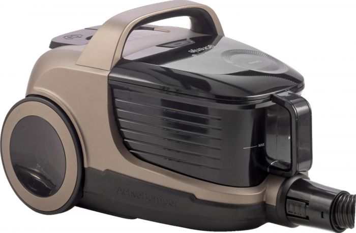 Пилосос Gorenje контейнерний, 850Вт, конт пил -3.3л, HEPA, телескоп трубка, сенсорне упр, бронзовий