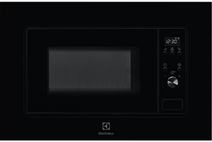 Мікрохвильова піч Electrolux вбудована, 20л, електрон. керування, 700Вт, дисплей, чорний