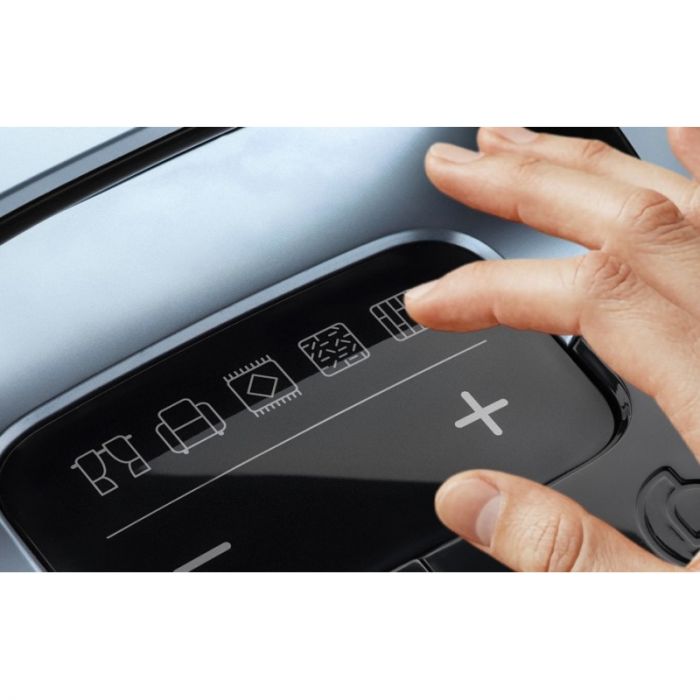 Пилосос Gorenje контейнерний, 800Вт, конт пил -3.3л, HEPA, телескоп трубка, сенсорне упр, голубий