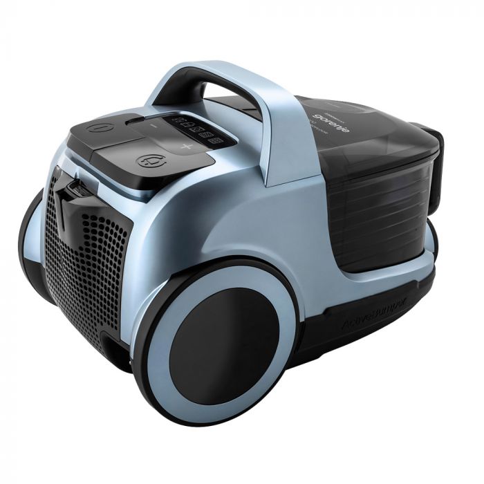 Пилосос Gorenje контейнерний, 800Вт, конт пил -3.3л, HEPA, телескоп трубка, сенсорне упр, голубий